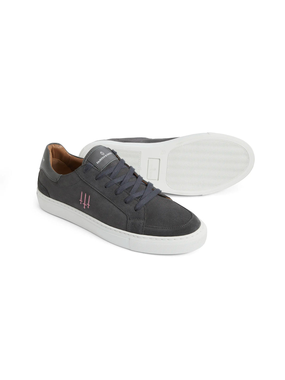 Holbourne - Dark Grey Suede Breast Cancer Now 2024 - Trainers