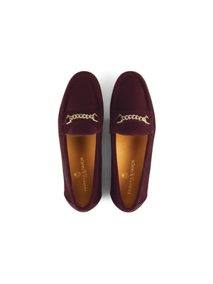 The Apsley - Plum Suede