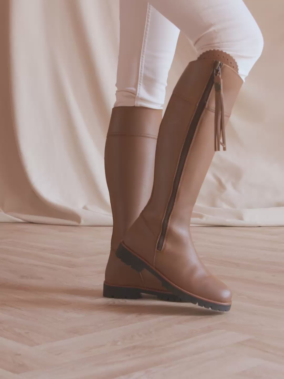 Explorer - Women's Waterproof Boots - Oak Leather | Fairfax & Favor