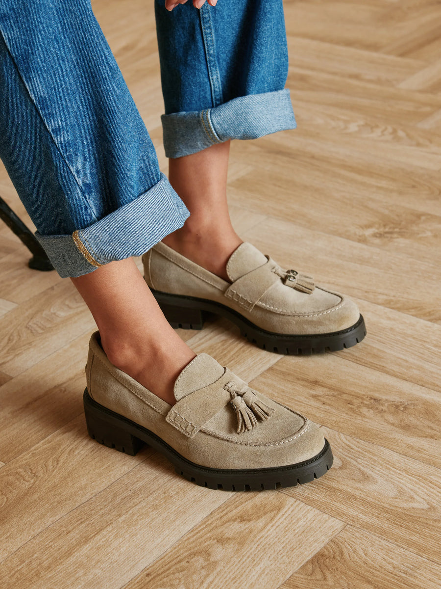 The Putney - Womens Loafer - Fawn Suede