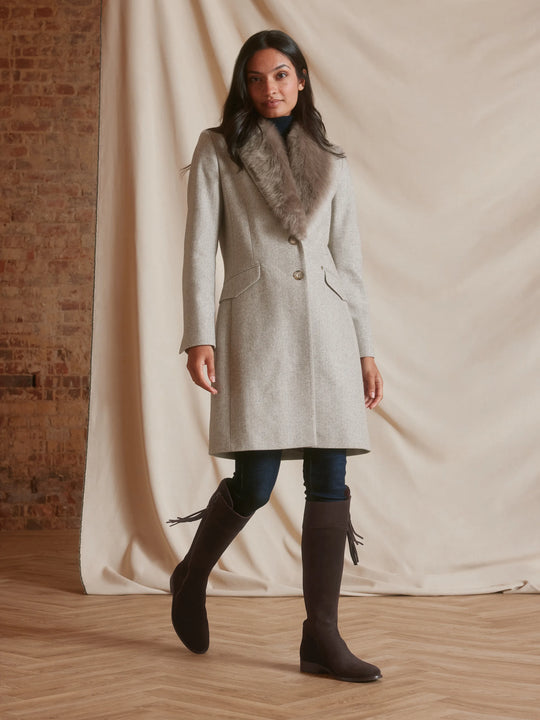 Regina Women's Knee-High Boots Chocolate Fairfax Favor