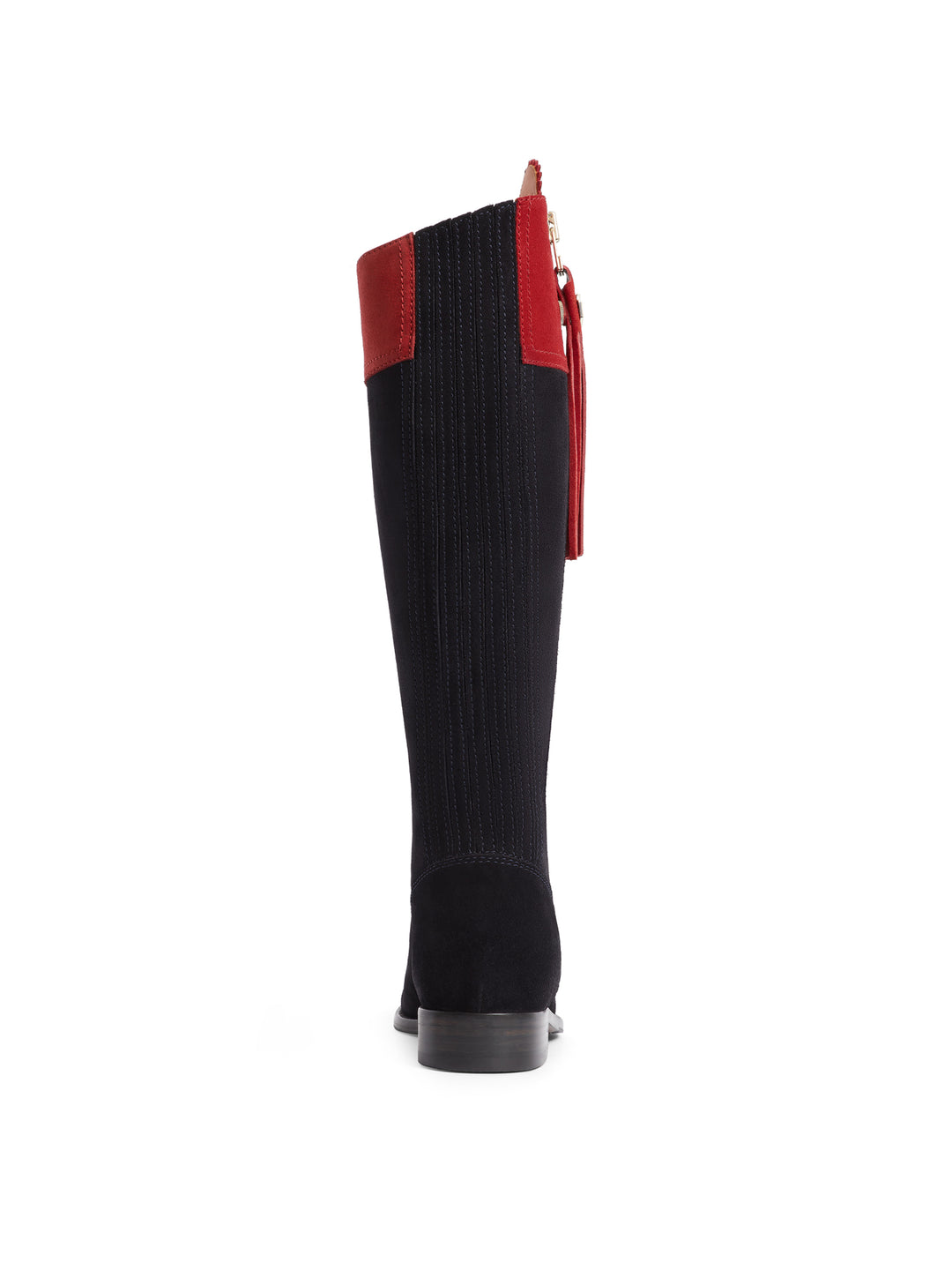 Regina (Narrow Fit) - British Equestrian Red & Navy - Tall Boots