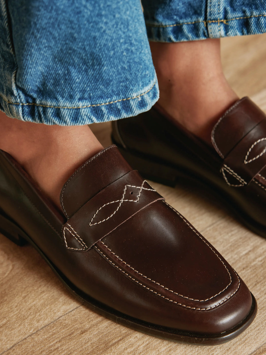 Rockingham Loafer - Mahogany Leather - Shoes
