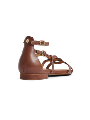 Rome - Women's Sandals - Tan Leather | Fairfax & Favor
