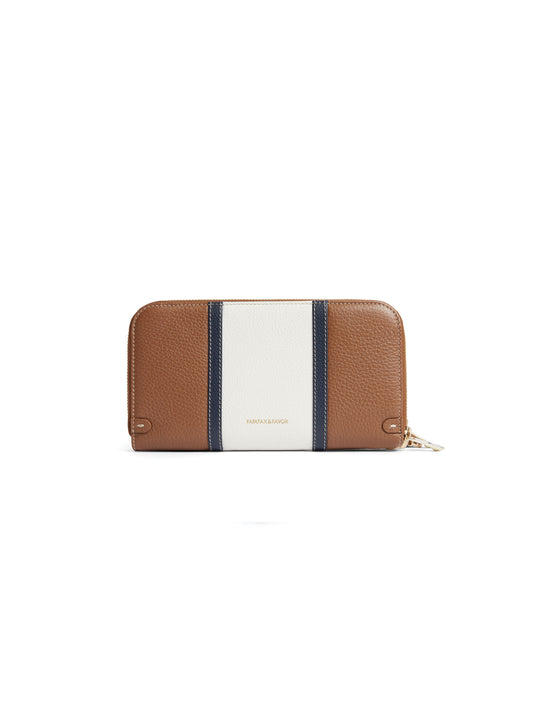 Salisbury Travel Women's Wallet Tri-Colour Fairfax Favor