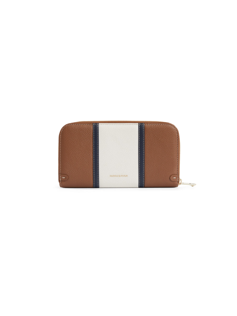 The Salisbury - Women's Purse - Tri-Colour Leather