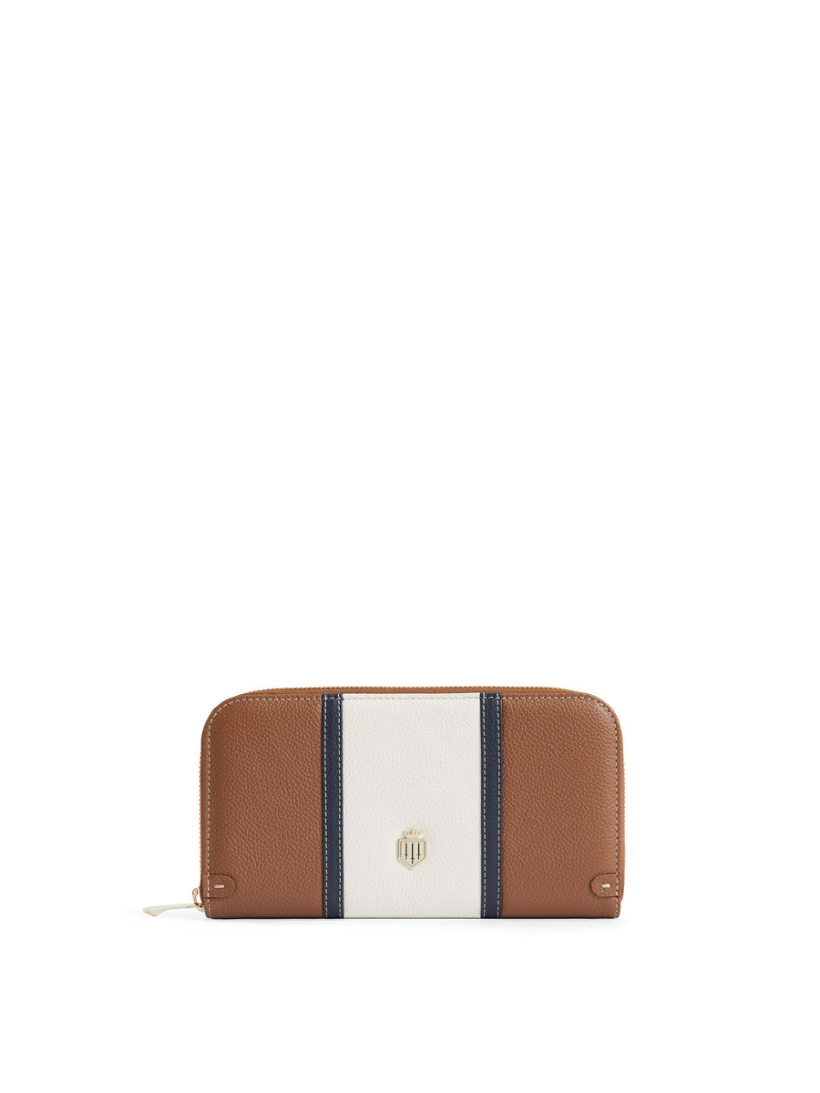 The Salisbury - Women's Purse - Tri-Colour Leather