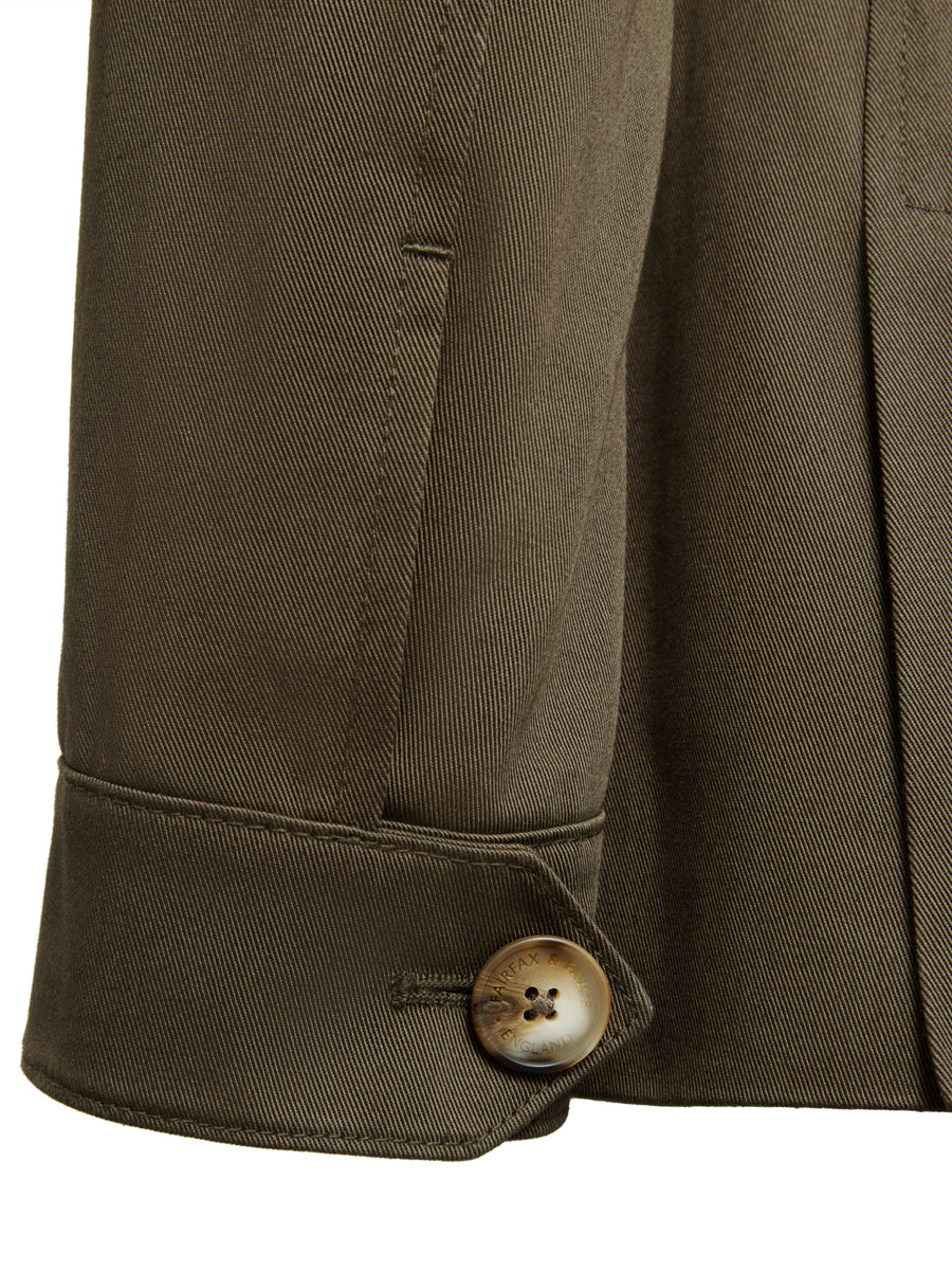 The Savannah - Women's Safari Jacket - Khaki Cotton Drill