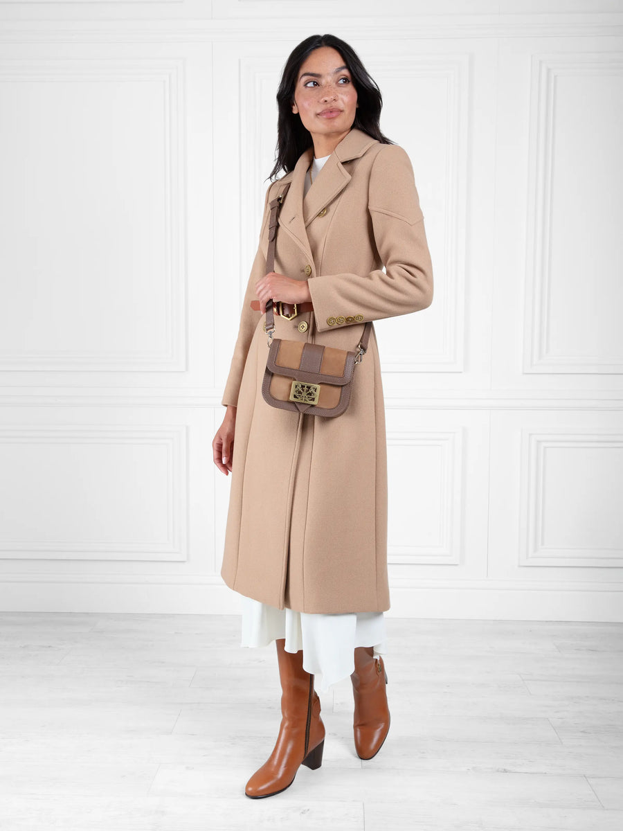 The Victoria - Women's Coat - Camel Wool
