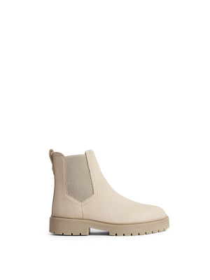 The Boudica - Women's Summer Ankle Boot - Stone Nubuck