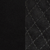 quilted black