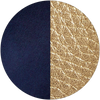 Navy & Gold Swatch image