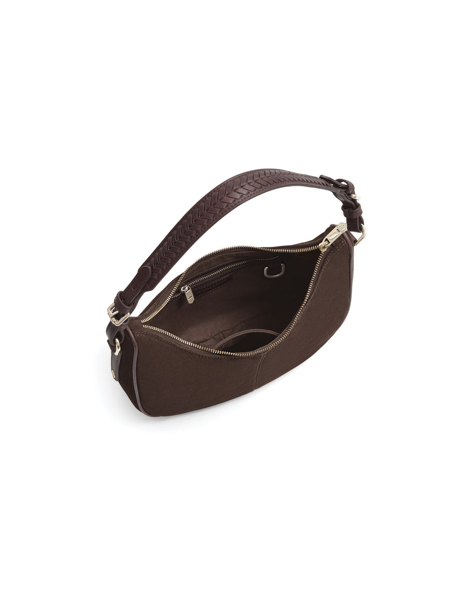 The Tetbury Crescent Bag - Chocolate