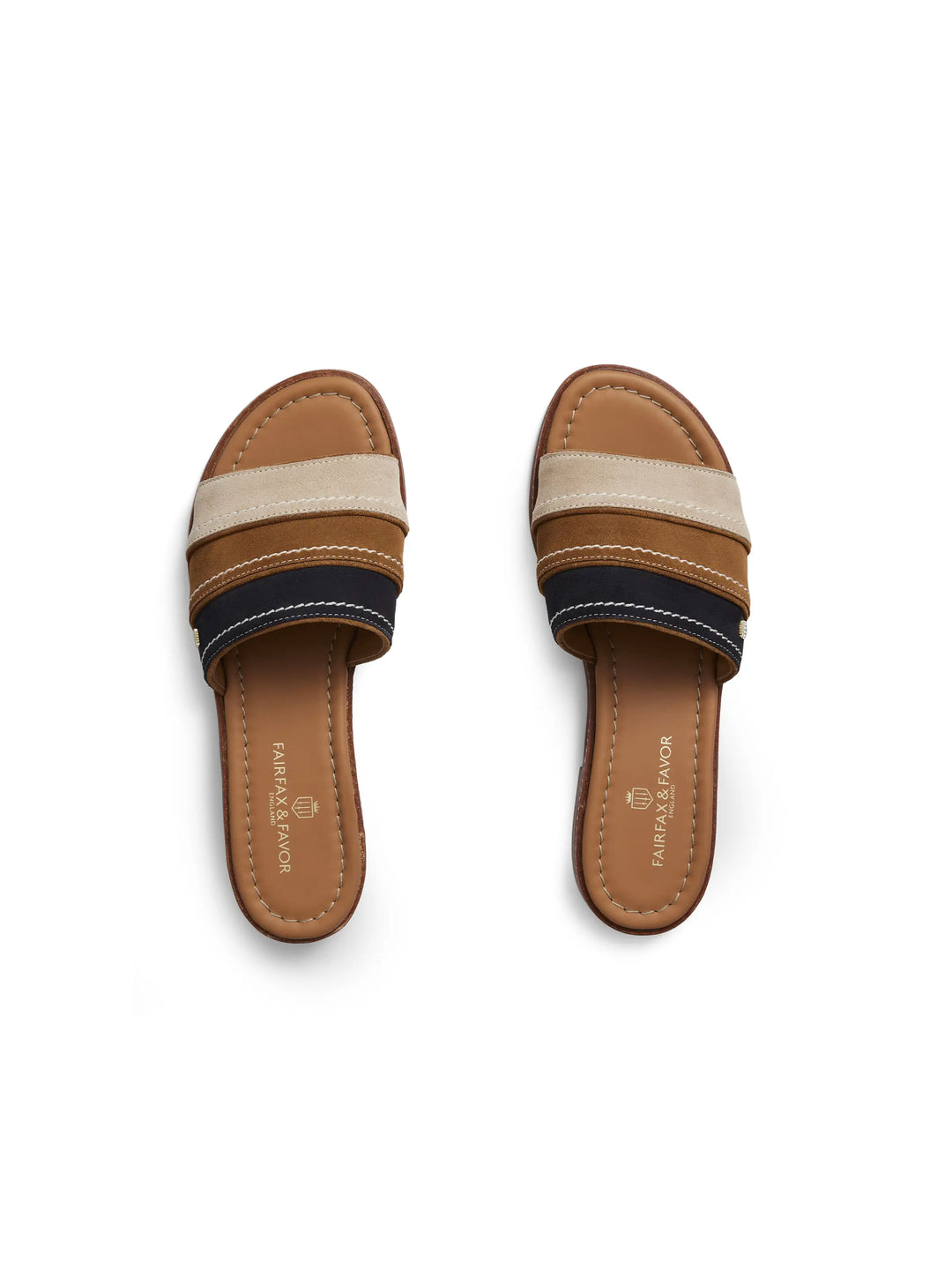 Santorini Mule - Tri-Colour - Sandals