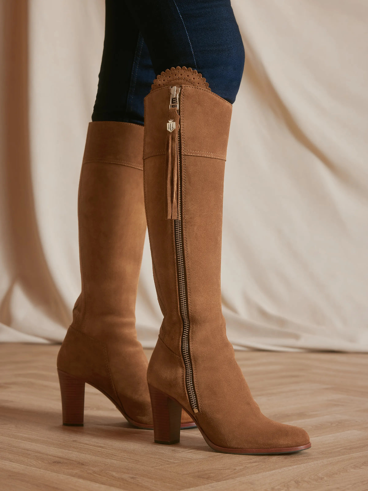 High-Heeled Regina - Women's Tall Boots | Fairfax & Favor
