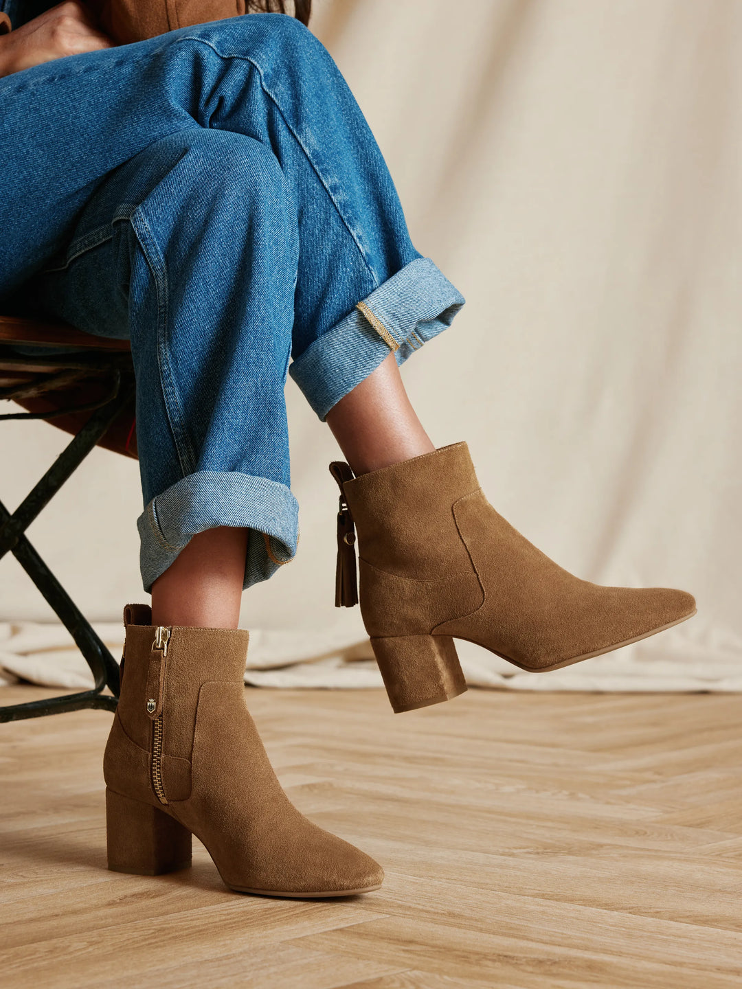 Uppingham - Tan Suede - Ankle Boots