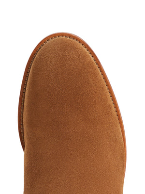 The Flat Upton - Tan Suede