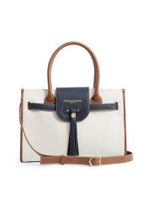 The Windsor - Women's Handbag - Tri-Colour Leather