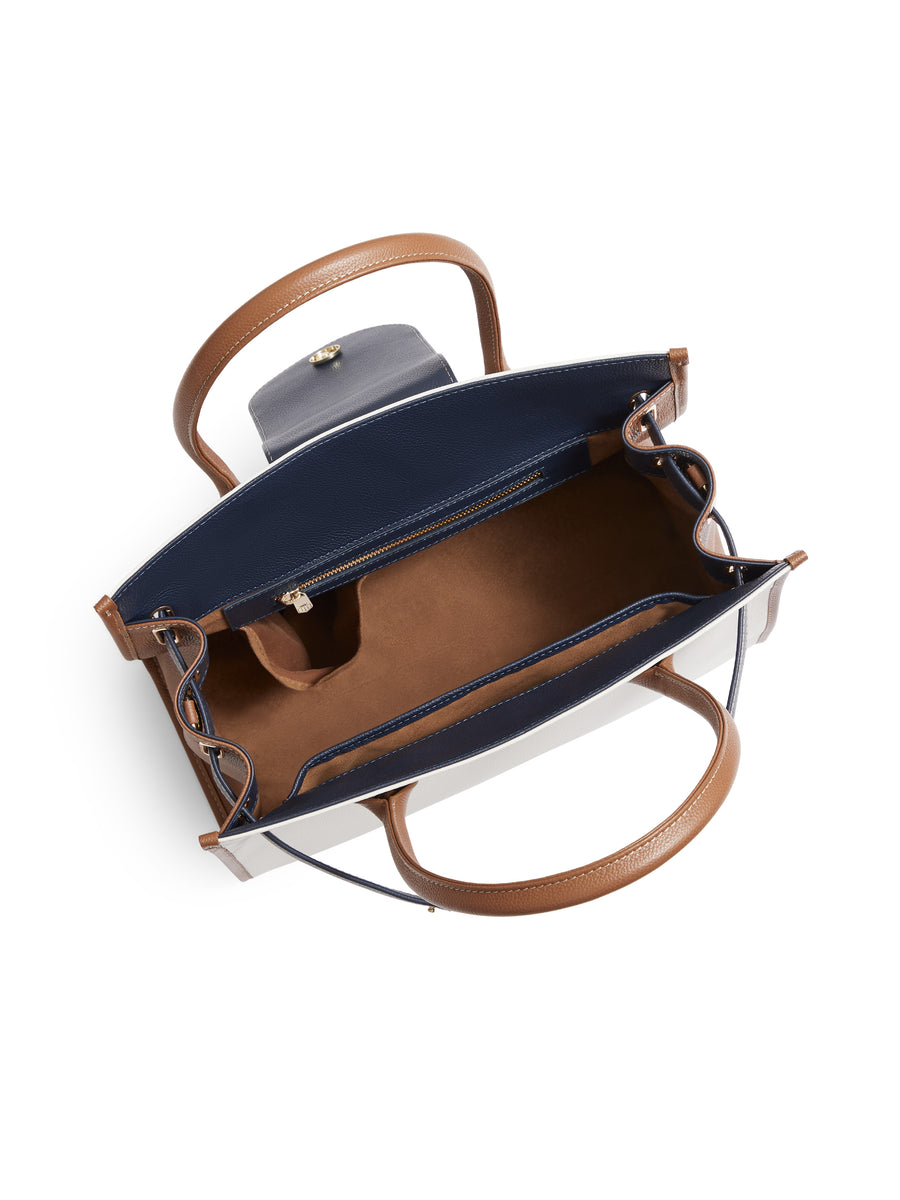 The Windsor Handbag - Tri-Colour