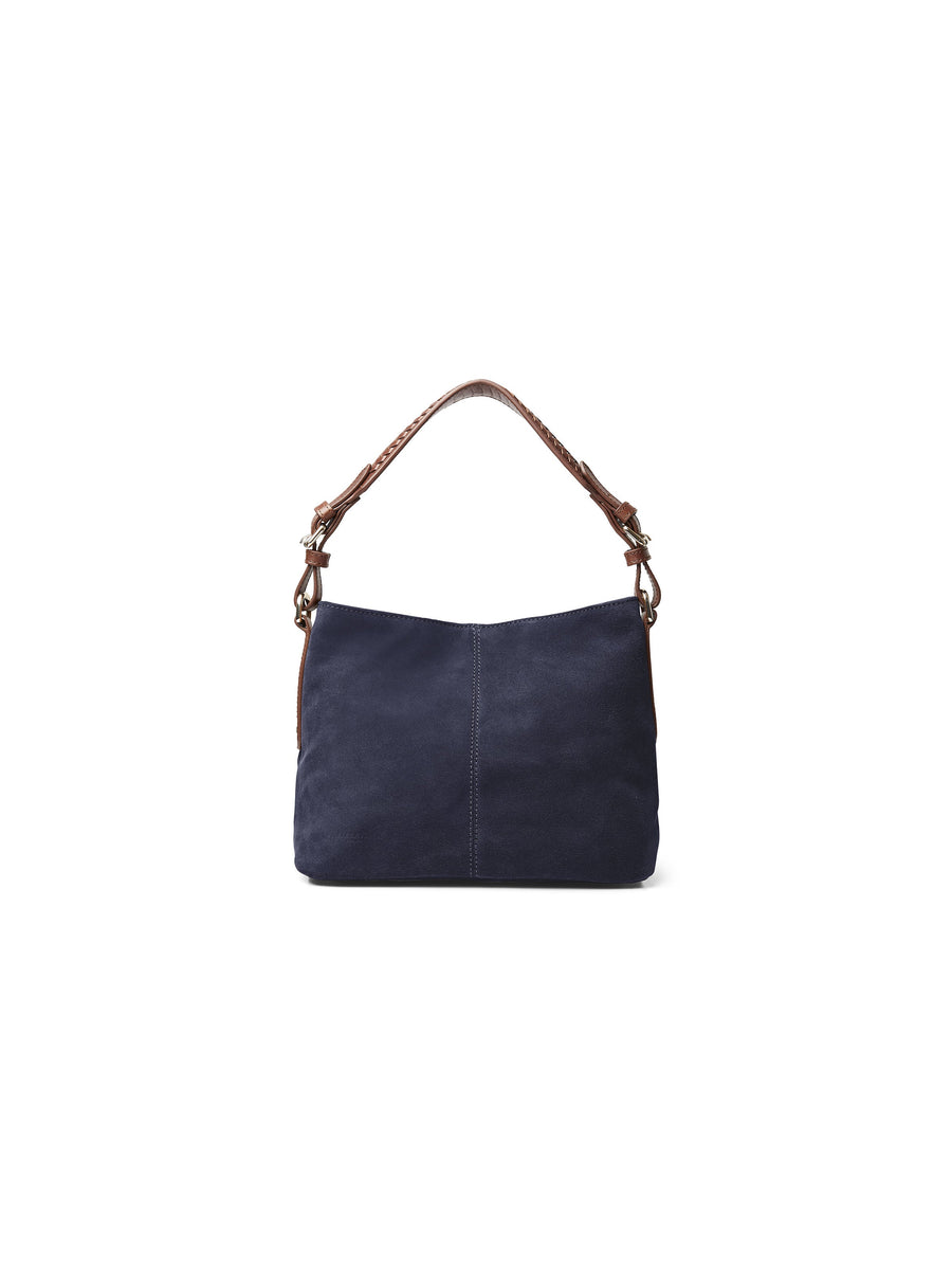The Tetbury - Women's Mini Bag - Navy Suede
