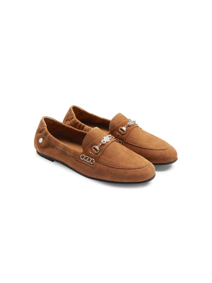 The Newmarket - Women's Loafer - Tan Suede