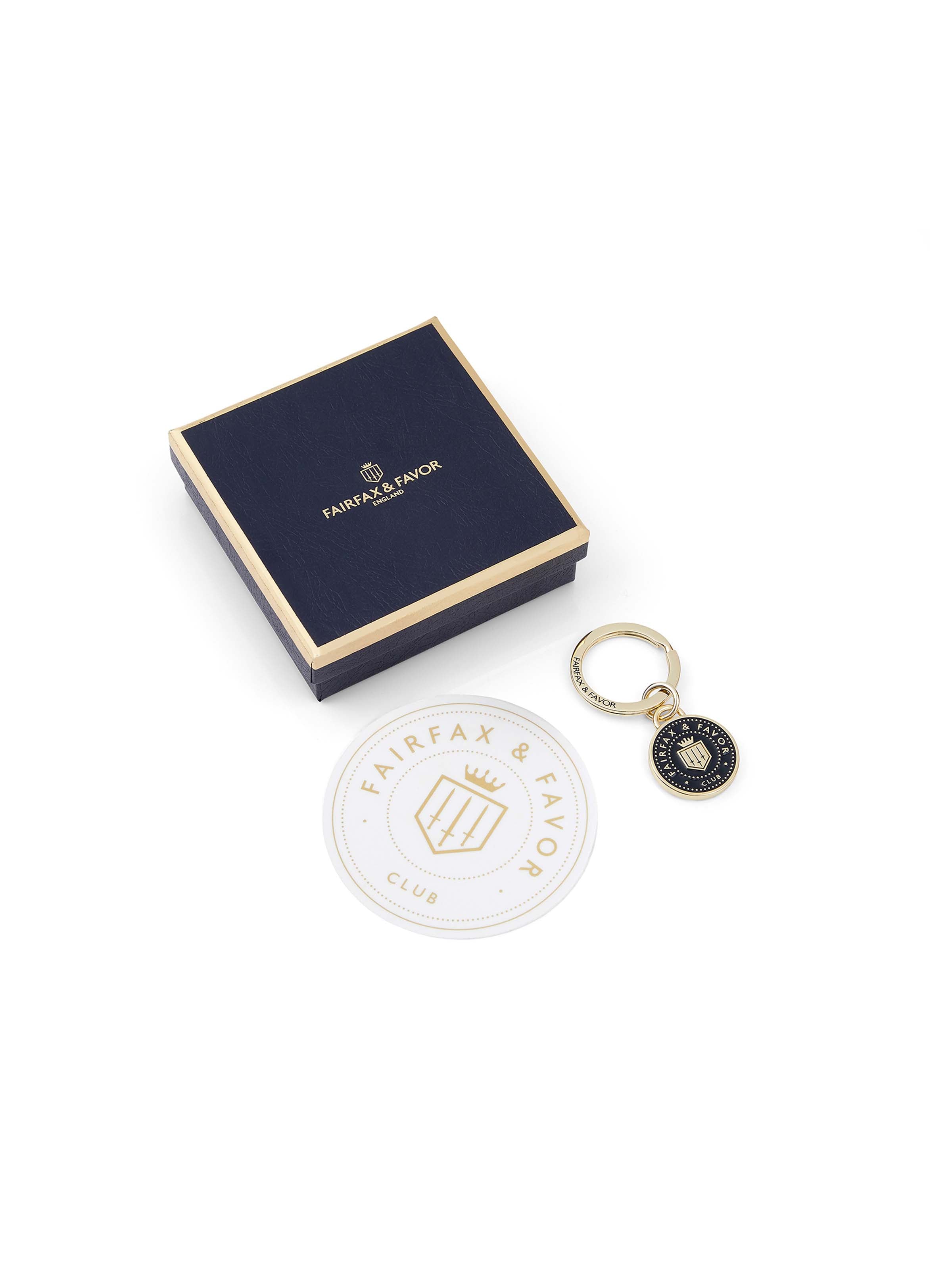 Signature Key Ring Car Sticker Set