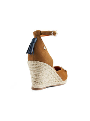 The Florence Wedge - Tan