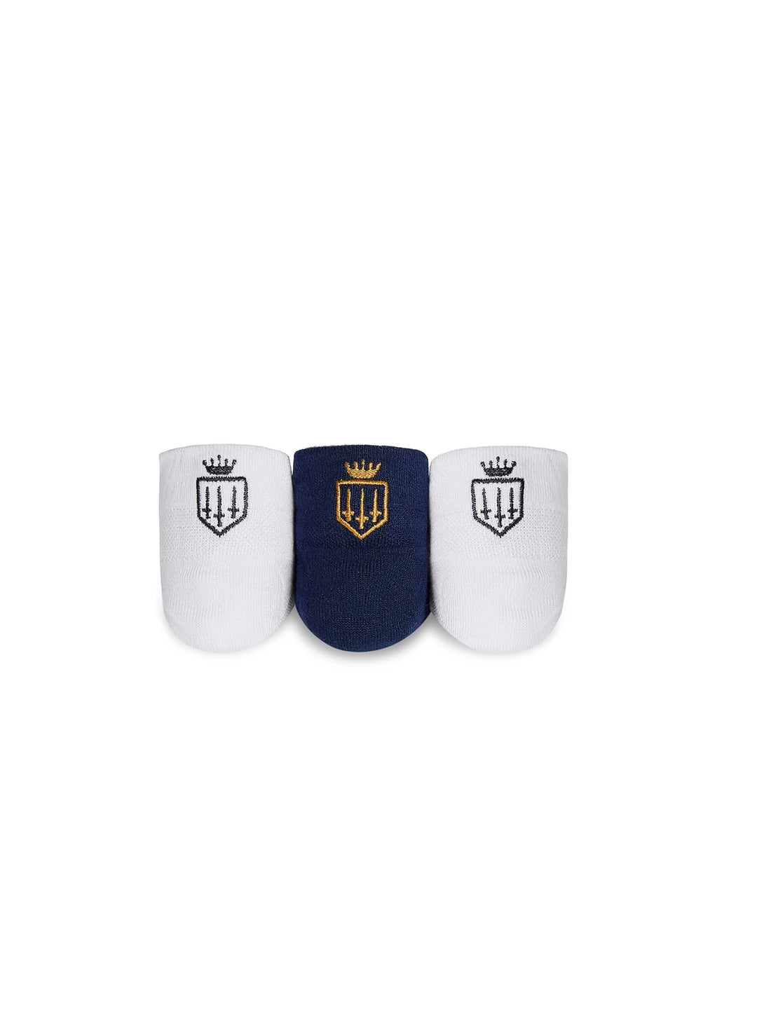 Signature Women's Trainer Socks - Navy & White - Soft Accessories