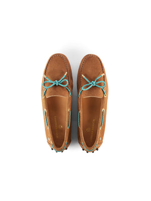 The Henley - Limited Edition Tan & Turquoise