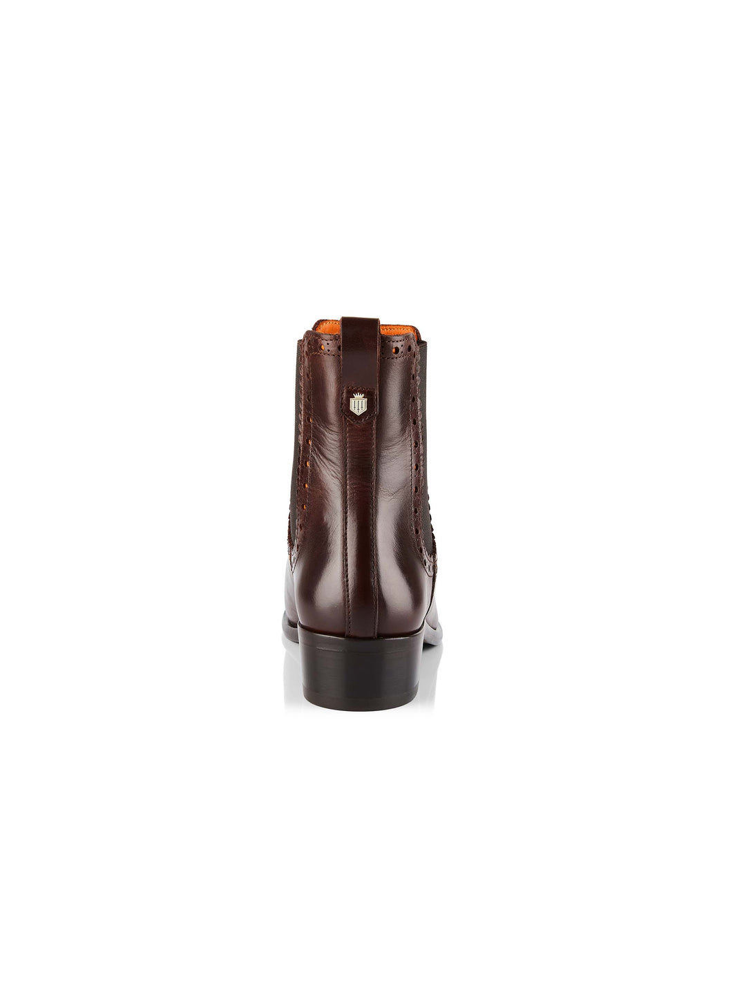 Brogued Chelsea - Mahogany - Ankle Boots
