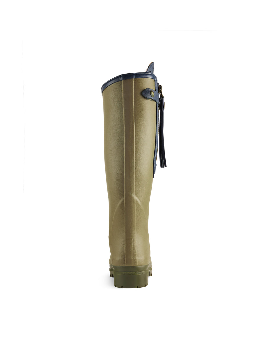L'Alliance Wellington - Women's Welly Boots - Vert Vierzon Rubber, Narrow Calf