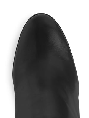 The High Heeled Regina (Regular Fit) - Black Leather