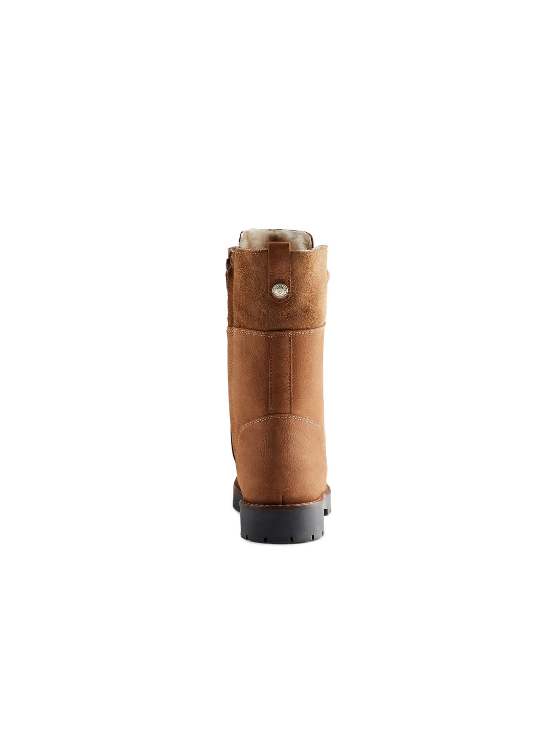 Shearling Lined Anglesey - Cognac Nubuck - Ankle Boots