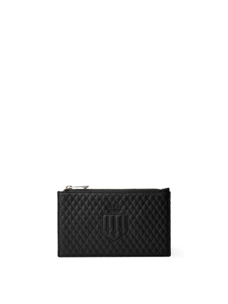 Fairfax & Favor - The Stratford - Black Leather Quilted - One Size