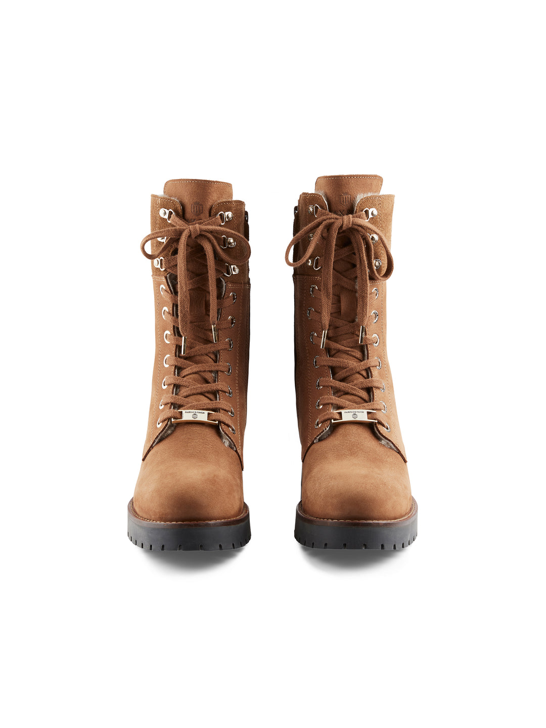 Shearling Lined Anglesey - Cognac Nubuck - Ankle Boots