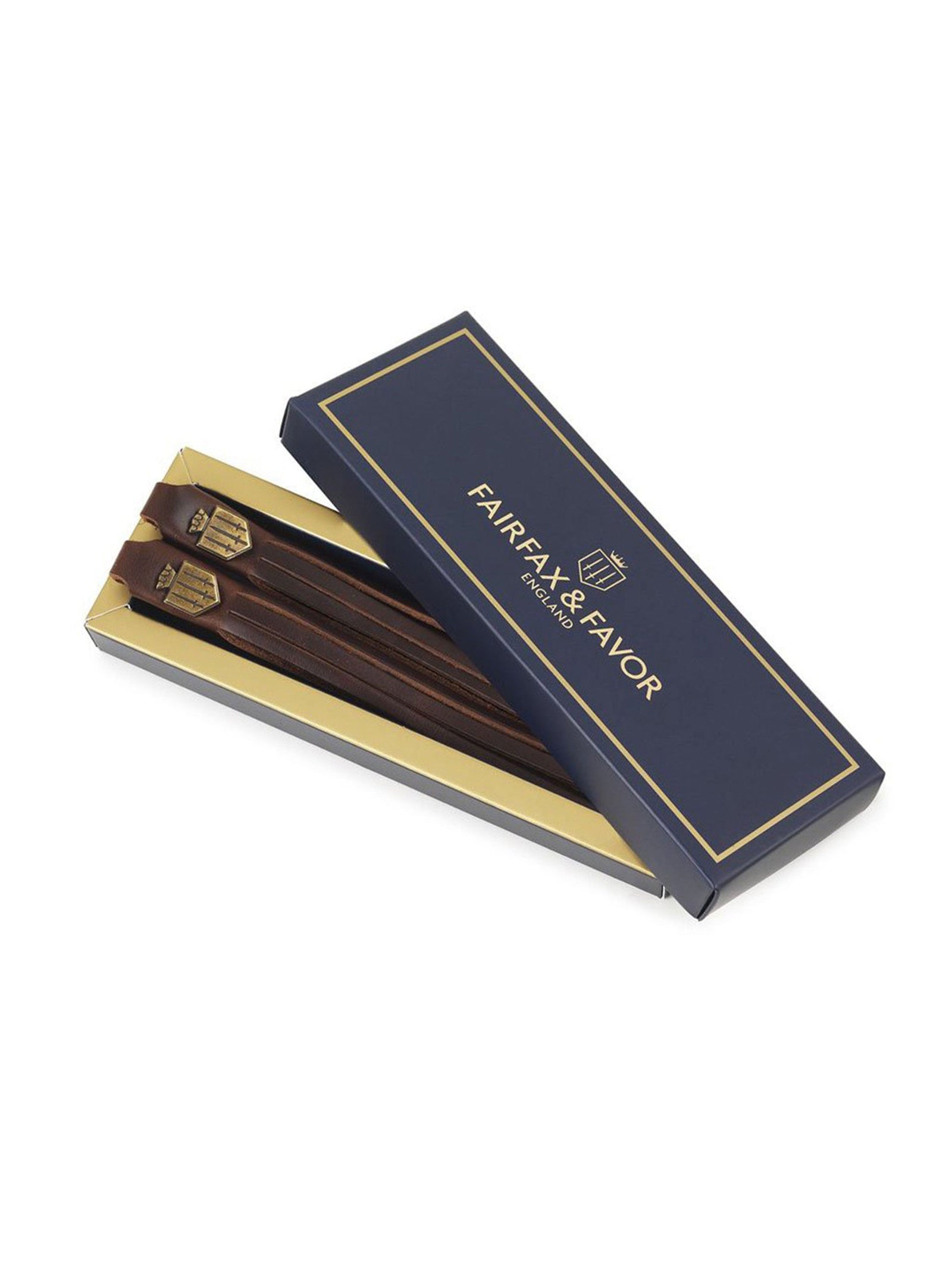 Boot Tassels Mahogany Leather