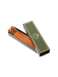 Fairfax & Favor x Le Chameau Boot Tassels -  Orange Fonce Leather