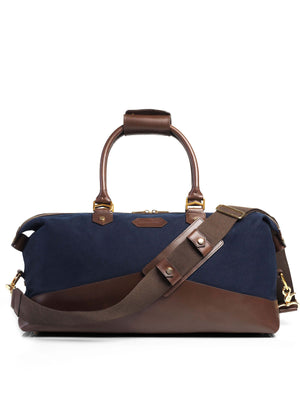 The Oxburgh - Canvas & Leather Travel Bag