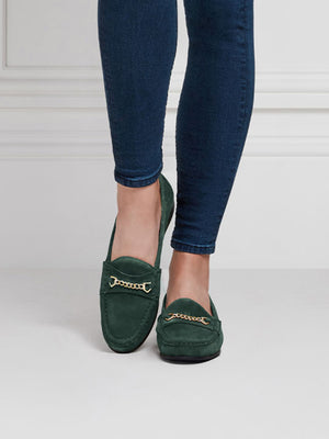 The Apsley - Emerald Green Suede