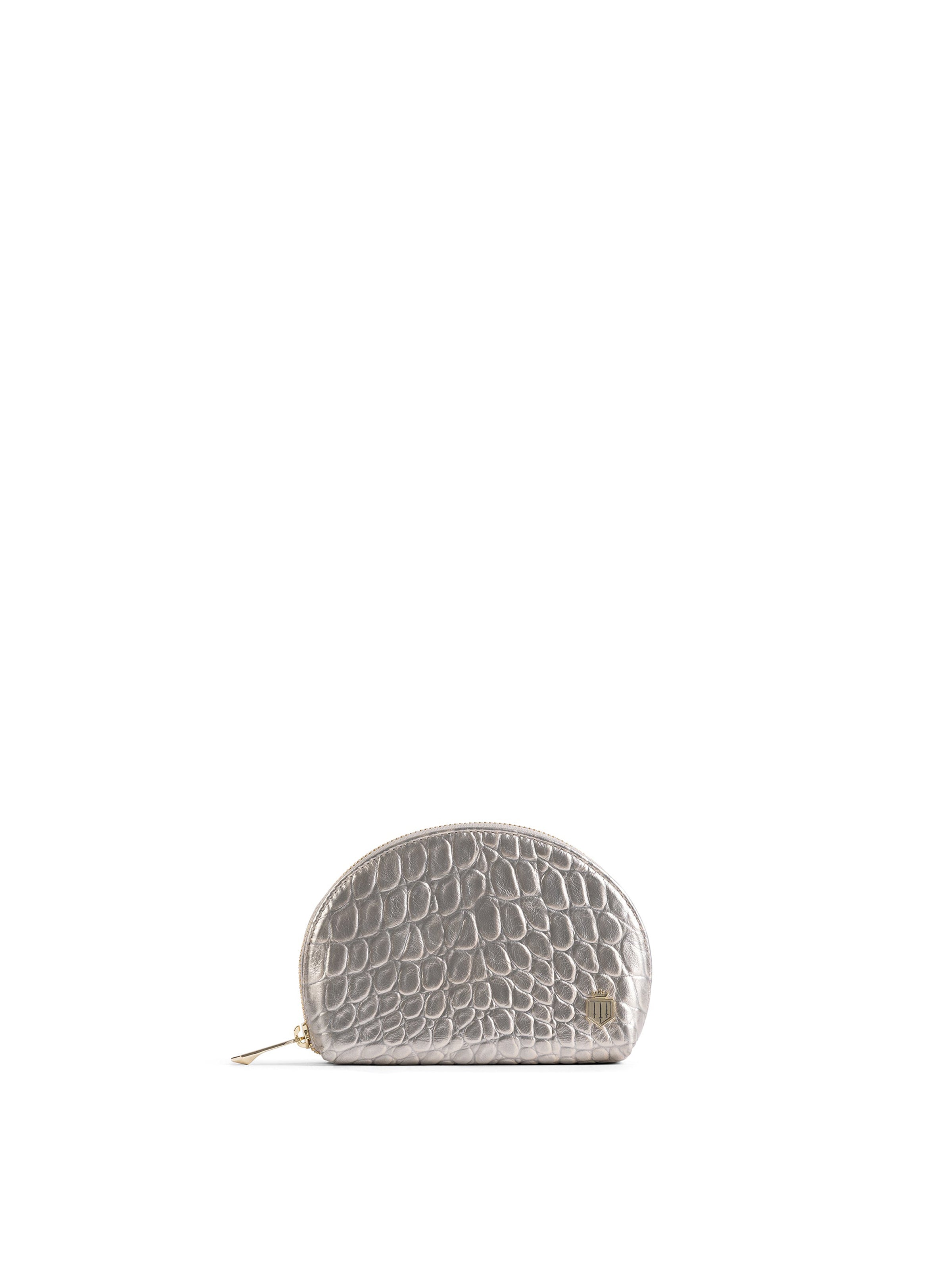 Chiltern Coin Purse Champagne Croc