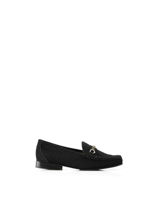 The Apsley - Women's Loafer - Black Suede