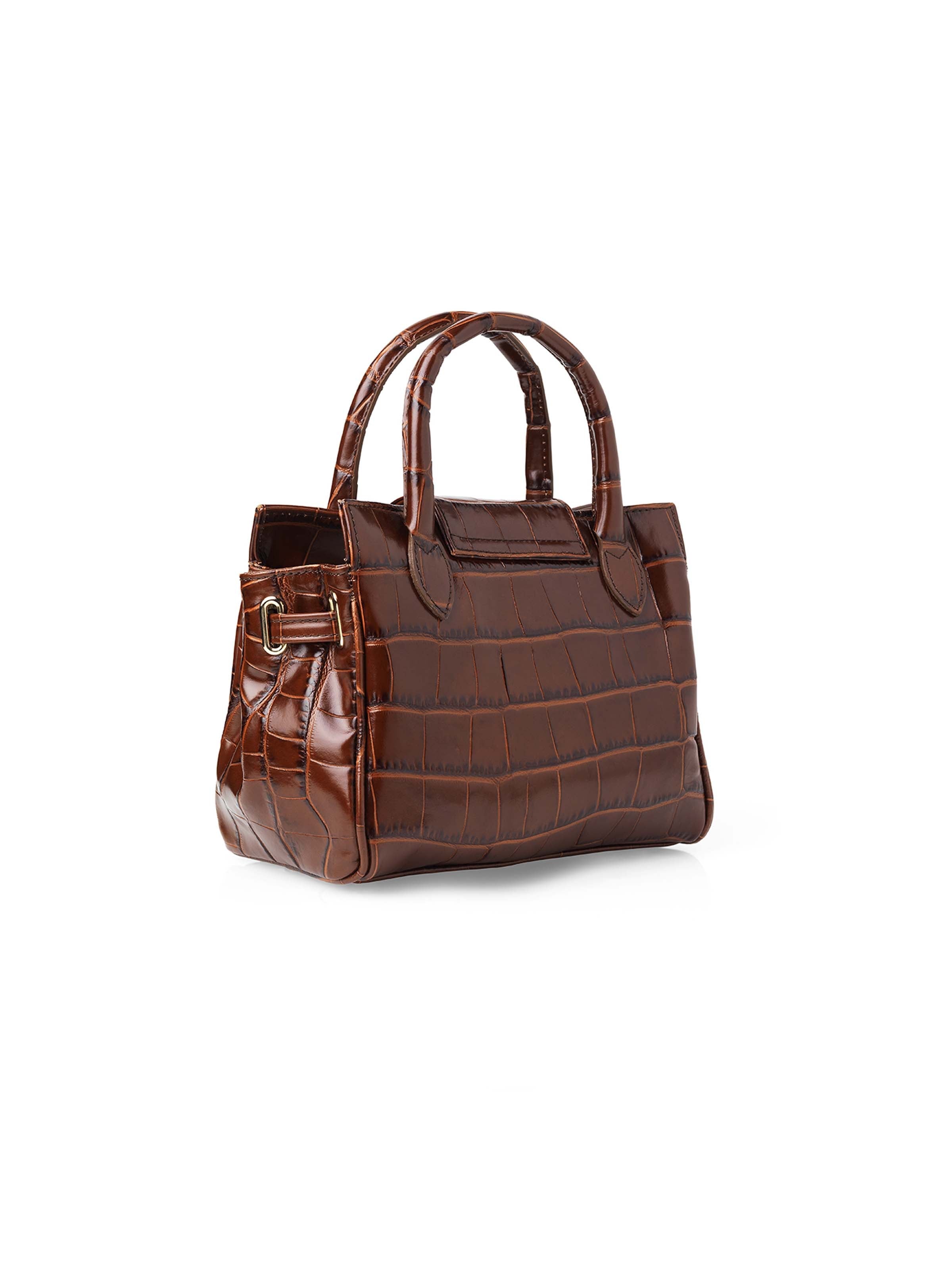 Mini Windsor - Women's Handbag - Conker Leather | Fairfax & Favor