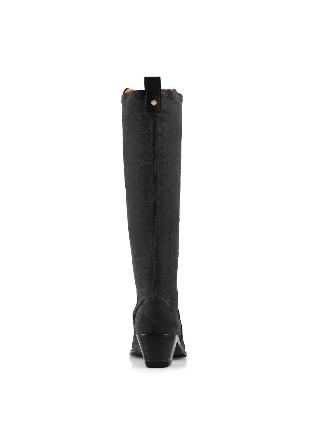Heeled Belgravia - Black Suede - Tall Boots