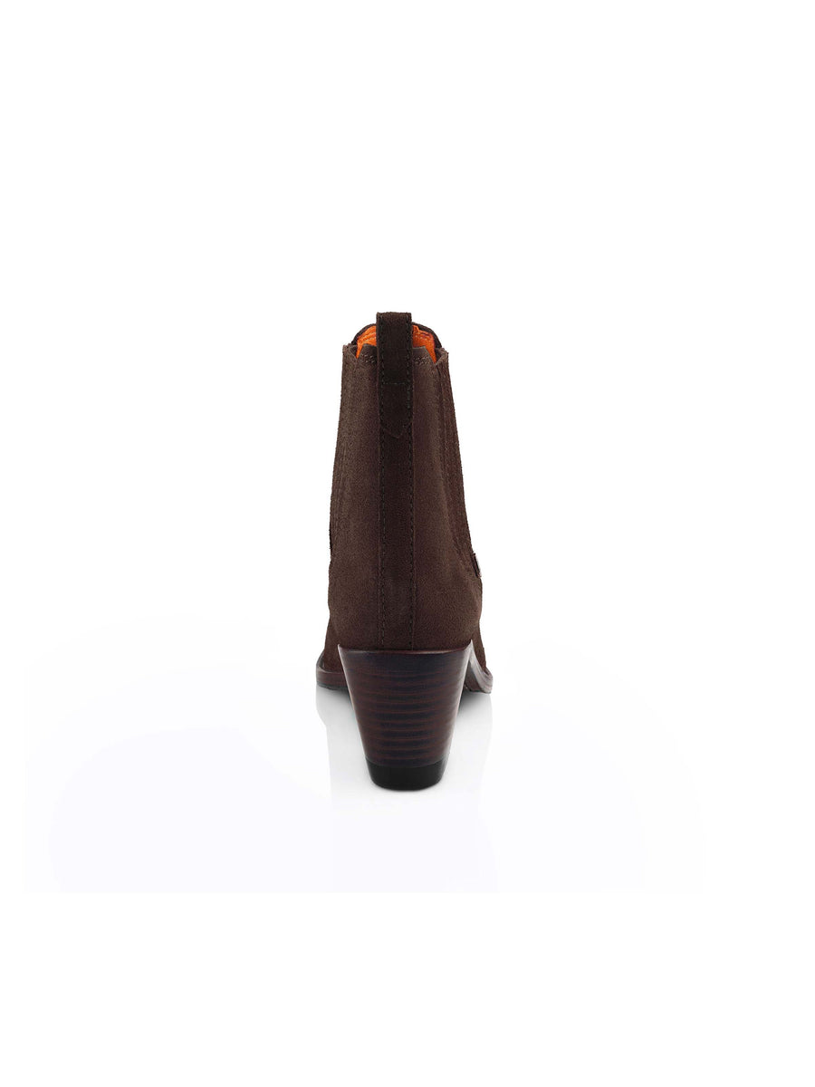 The Rockingham Ankle Boot - Chocolate