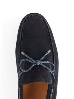 The Aston Driving Shoe - Navy