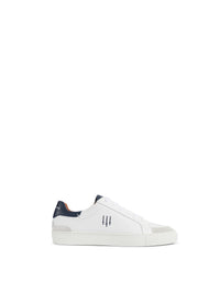 The Holbourne - White - Navy & Grey