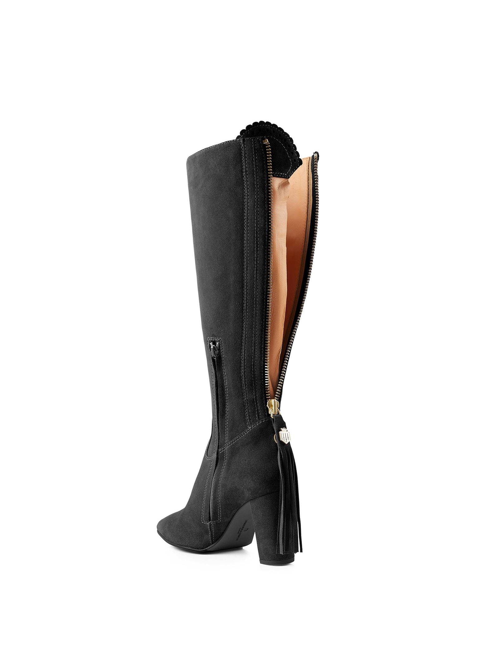 The Soho - Black Suede