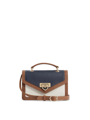 The Loxley - Women's Crossbody Bag - Tri-Colour Leather