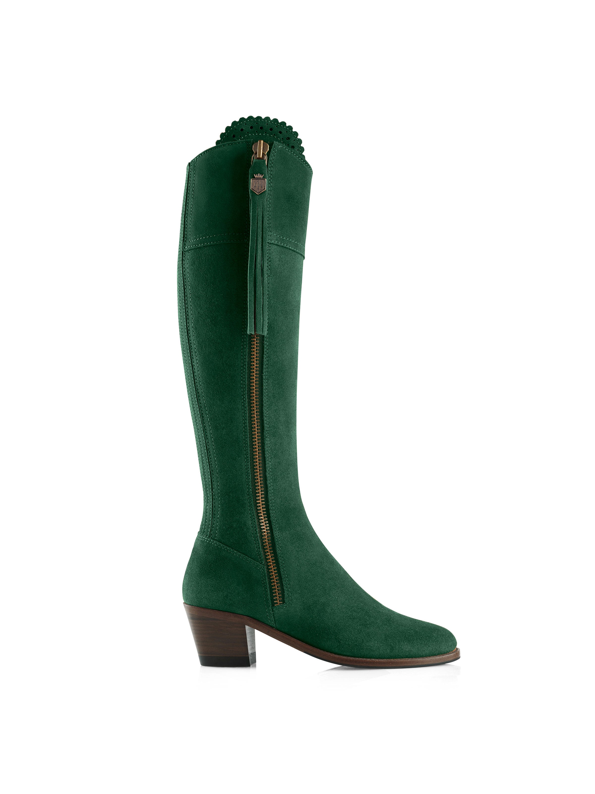 Heeled Regina Emerald Green
