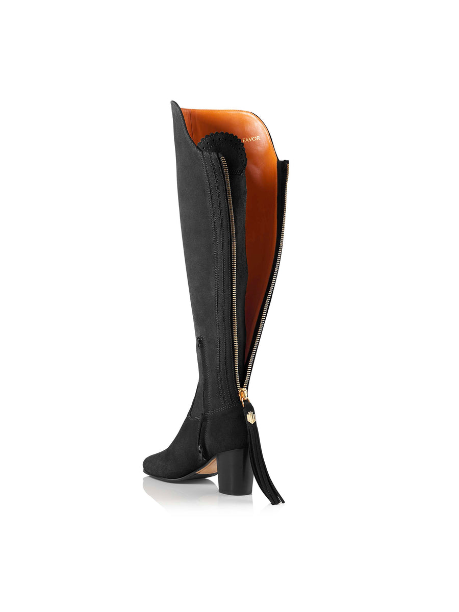 The Heeled Amira - Black